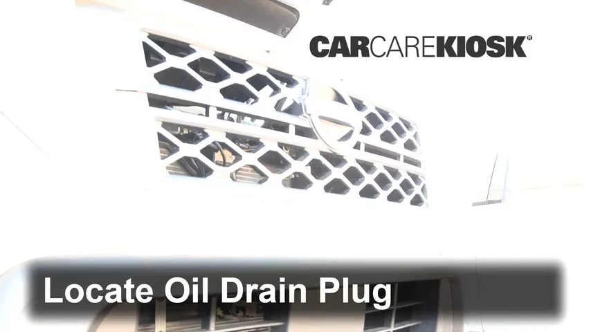 2022 Nissan Frontier SV 3.8L V6 Huile Changer l'huile et le filtre à huile